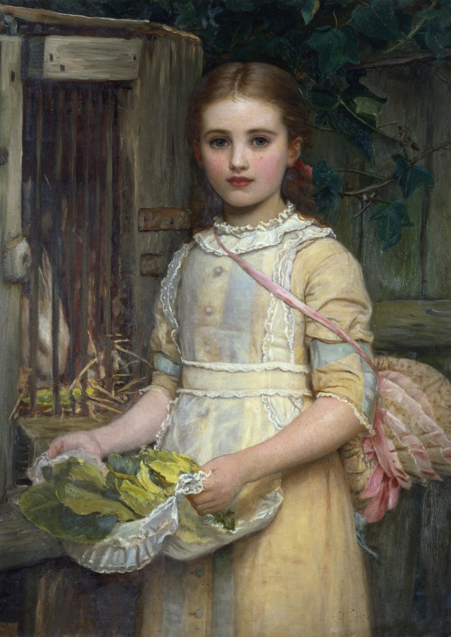 Het konijn voeren door Kate Perugini