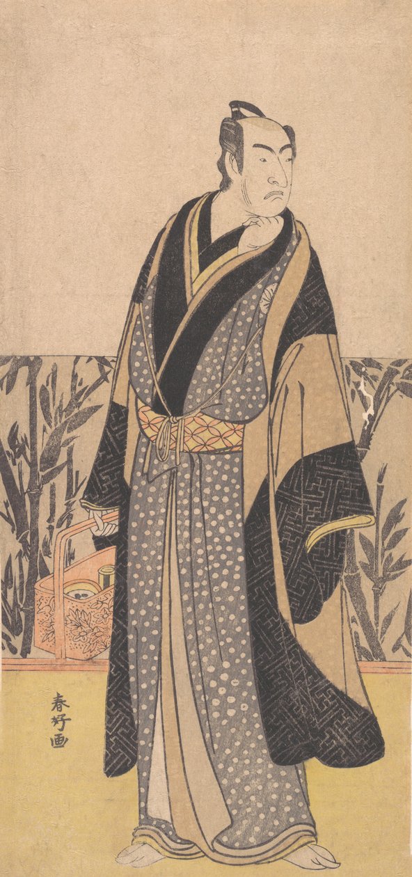 De Acteur, Matsumoto Koshiro I 1674-1730 in een Ongeïdentificeerde Rol, eind 18e eeuw door Katsukawa Shunko