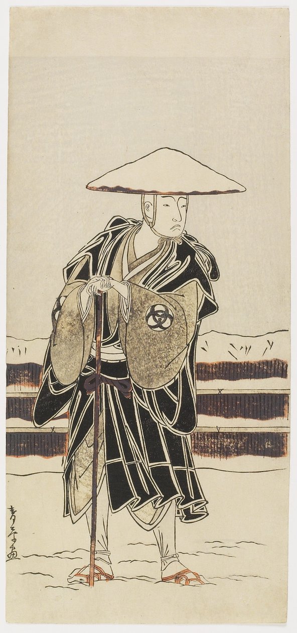 Bando Mitsugoro als Tokiyori door Katsukawa Shunsho