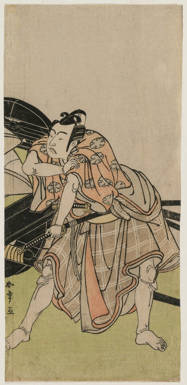 Ichikawa Yaozo II als Sakuramaru, 1776 door Katsukawa Shunsho