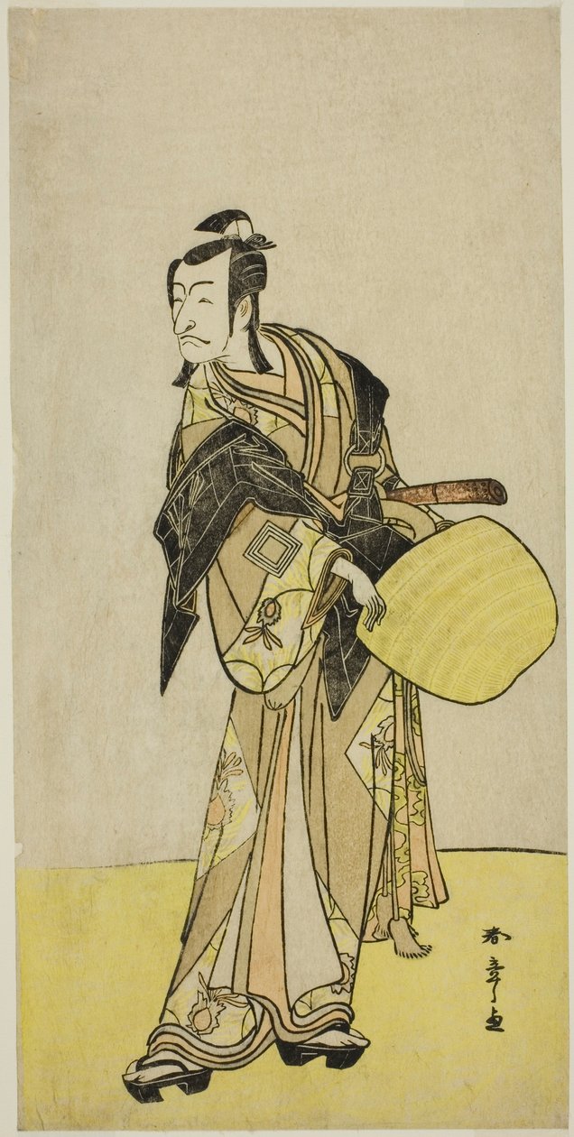 De acteur Ichikawa Danjuro V als Kakogawa Honzo, uit het toneelstuk "Kanadehon Chushin Nagori no Kura," uitgevoerd in het Nakamura Theater in de negende maand, 1780 door Katsukawa Shunsho