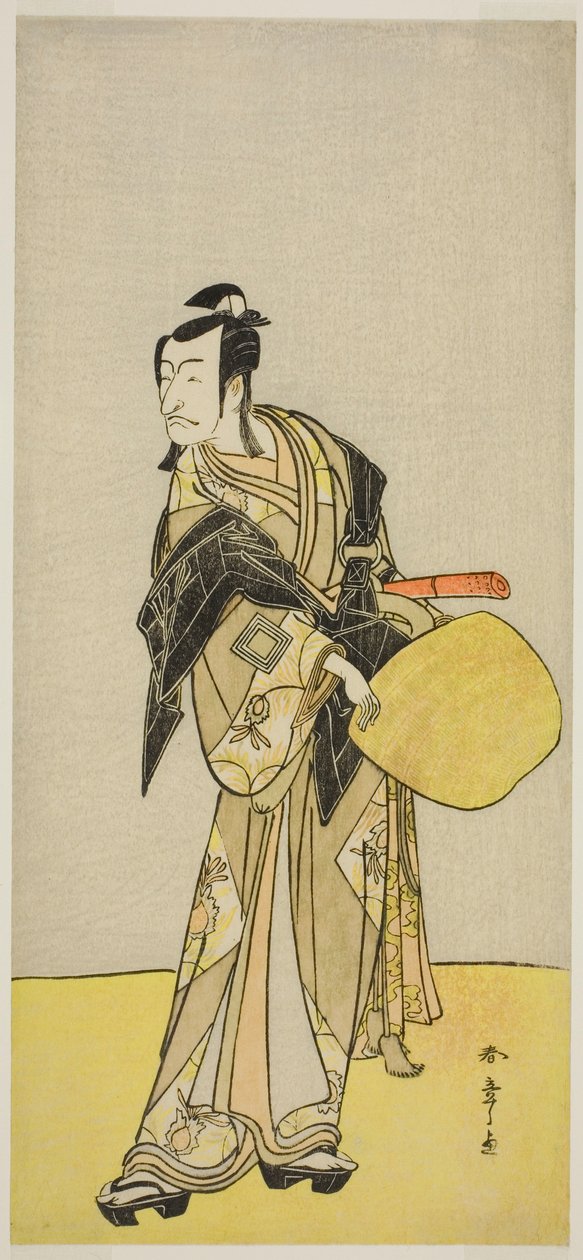 De acteur Ichikawa Danjuro V als Kakogawa Honzo, uit het stuk "Kanadehon Chushin Nagori no Kura," uitgevoerd in het Nakamura Theater in de negende maand, 1780 door Katsukawa Shunsho