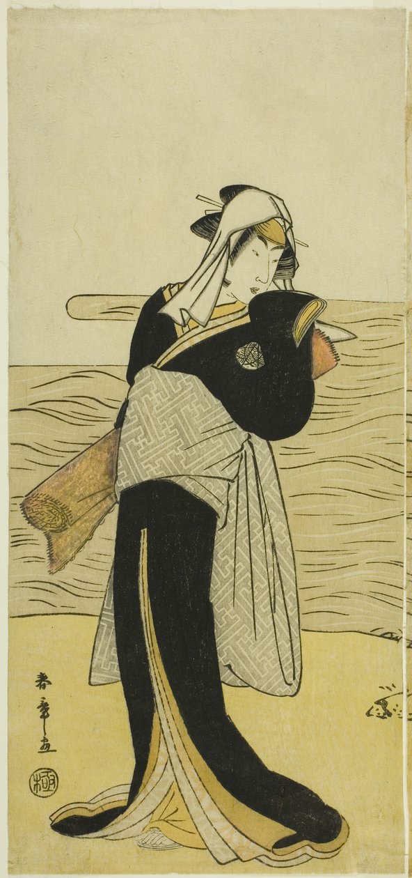 De Acteur Nakamura Riko I als Hanako, de Dochter van Koshiba Kamon, Vermomd als een Yotaka (Laagklasse Prostituee), in het Stuk Kotobuki Banzei Soga, Opgevoerd in het Ichimura Theater in de Vijfde Maand, 1783 door Katsukawa Shunsho