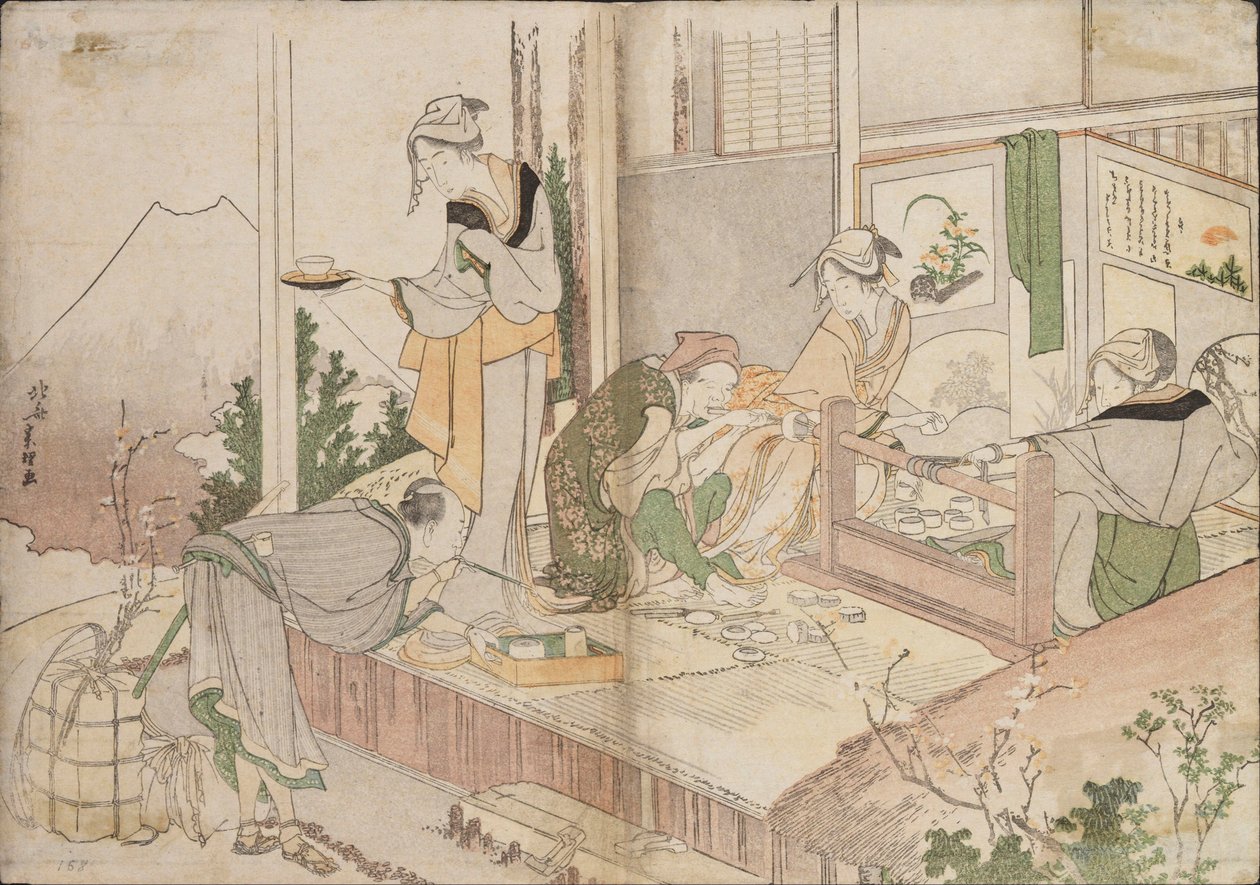 Zonder titel door Katsushika Hokusai