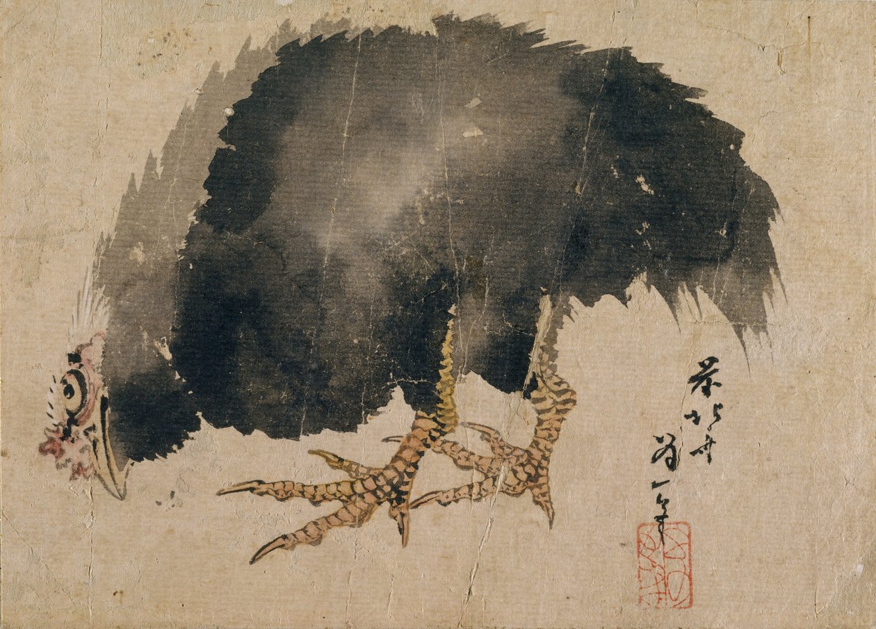 Album van Schetsen door Katsushika Hokusai en Zijn Leerlingen, 19e eeuw door Katsushika Hokusai