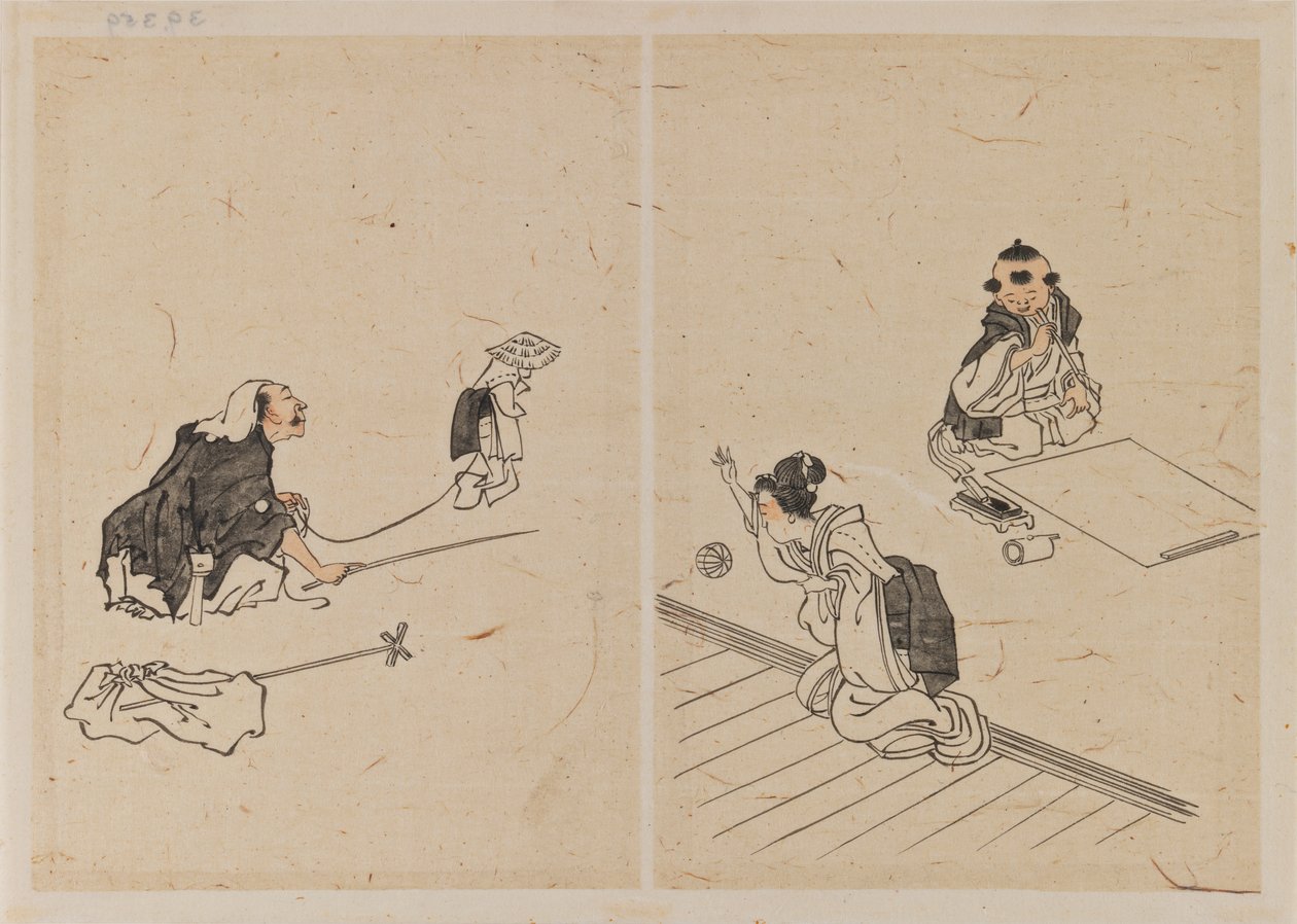 Tekeningen door Katsushika Hokusai