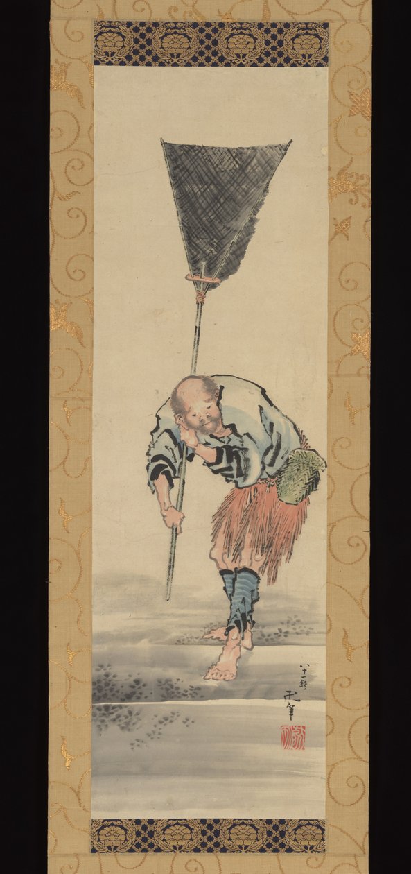 Visser door Katsushika Hokusai