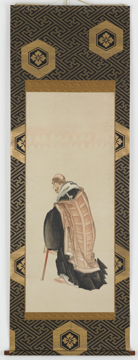 Zes Onsterfelijken van de Poëzie: Kisen Hoshi door Katsushika Hokusai