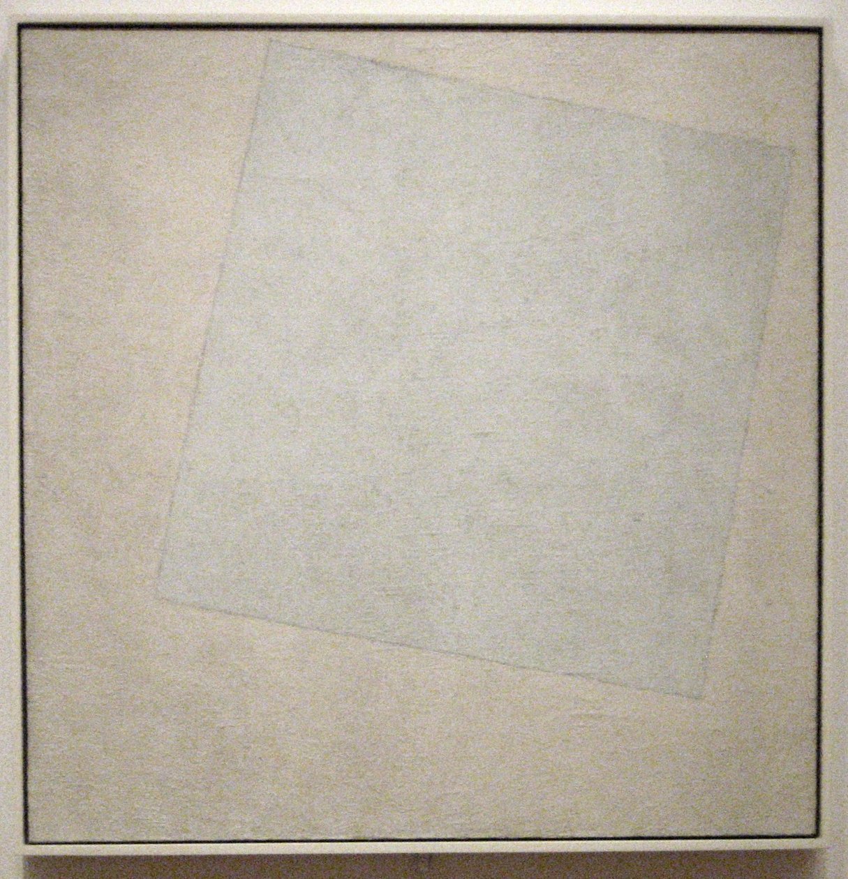 Suprematistische Compositie: Wit op Wit door Kazimir Severinovich Malevich