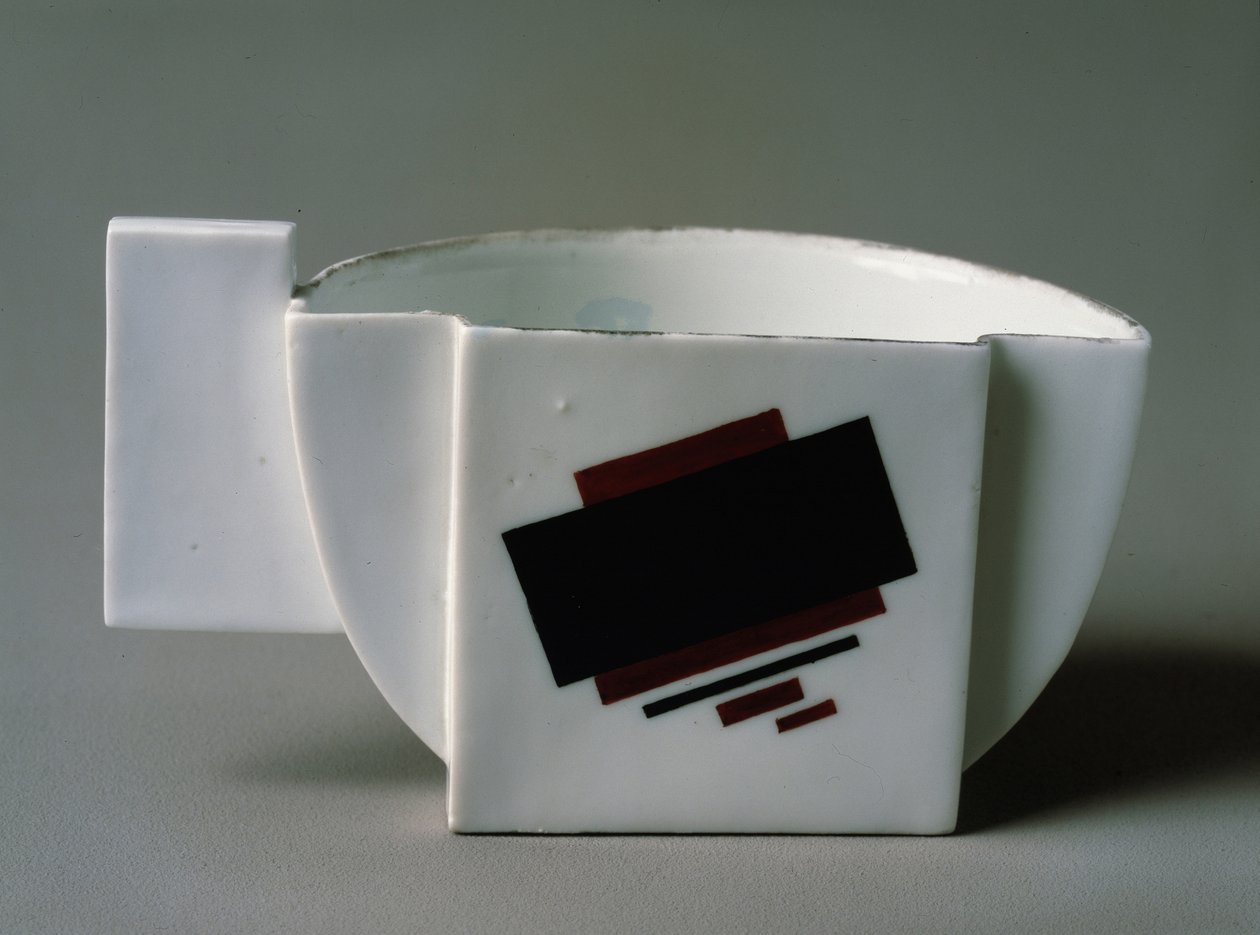 Suprematistische Beker, 1923 door Kazimir Severinovich Malevich