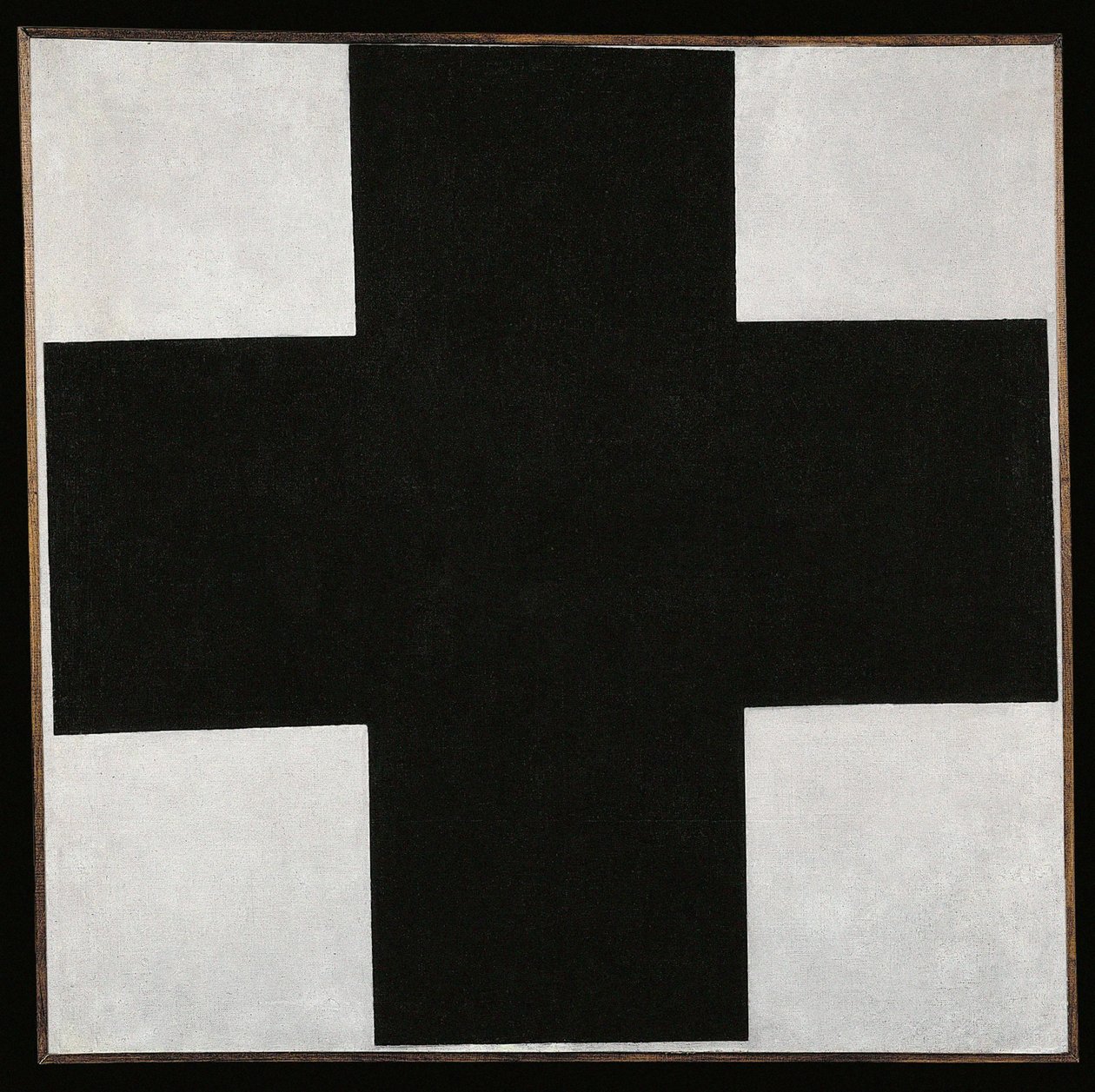 Zwart kruis door Kazimir Severinovich Malevich