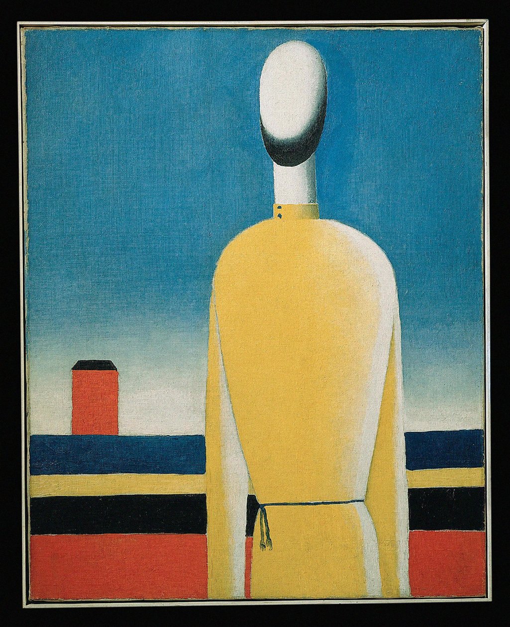 Zwaar voorgevoel (schilderij op doek) door Kazimir Severinovich Malevich