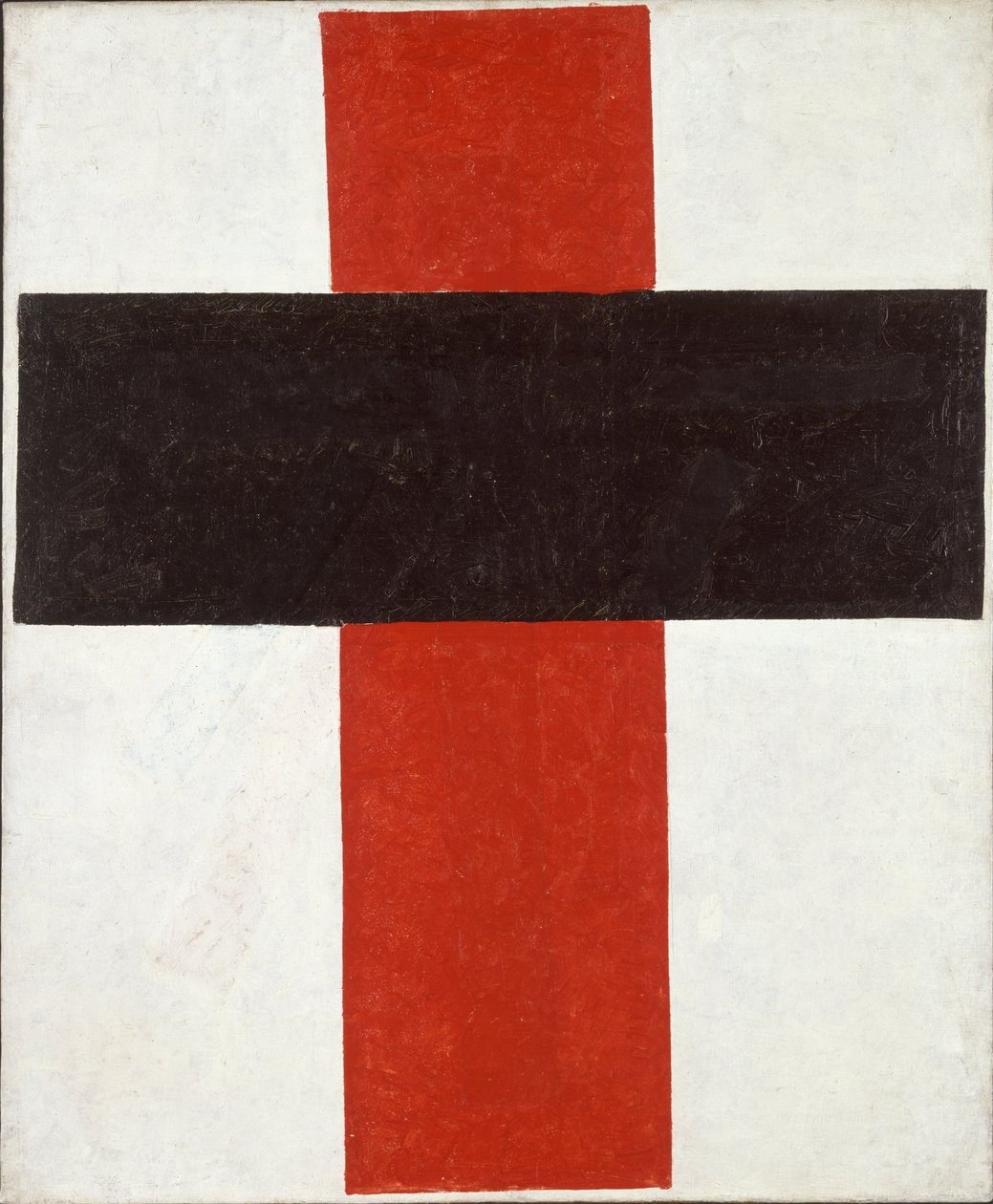Hiëratische suprematistische kruis door Malevich, Kasimir Severinovich door Kazimir Severinovich Malevich