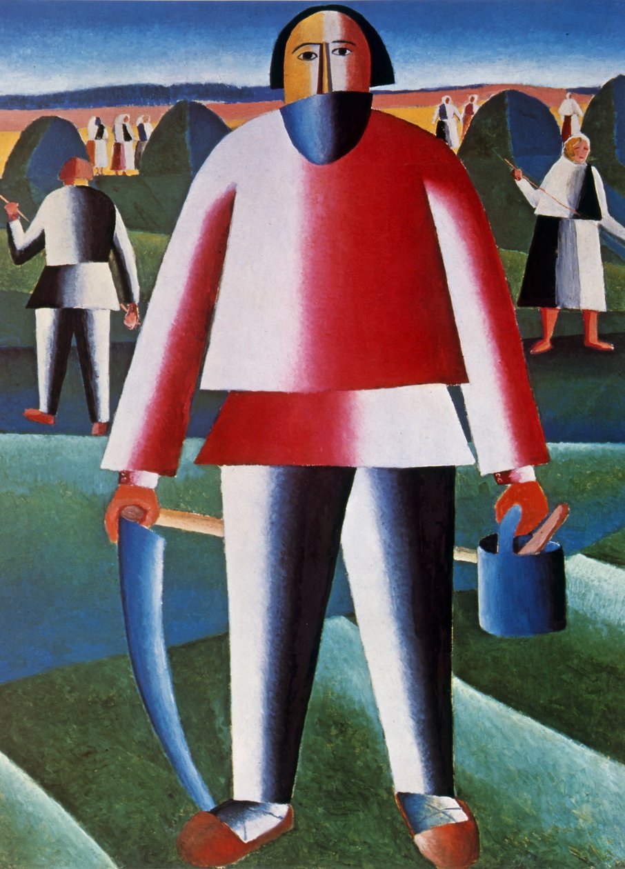Onbekend schilderij door Kazimir Severinovich Malevich