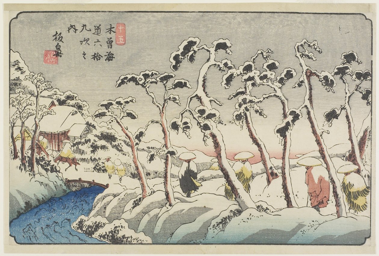 No.15 Itahana, 1830-1844 door Keisai Eisen