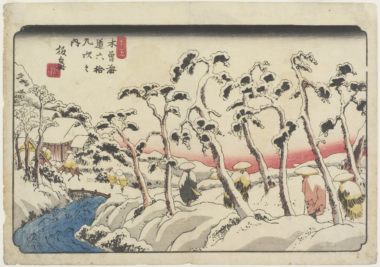 No.15 Itahana, 1830-1844 door Keisai Eisen