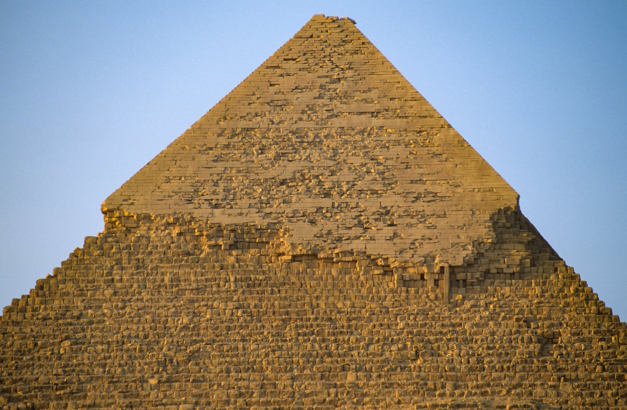 Piramide van Khafre, Oude Rijk van Egypte; Gizeh Plateau; Gizeh; Egypte door Kenneth Garrett