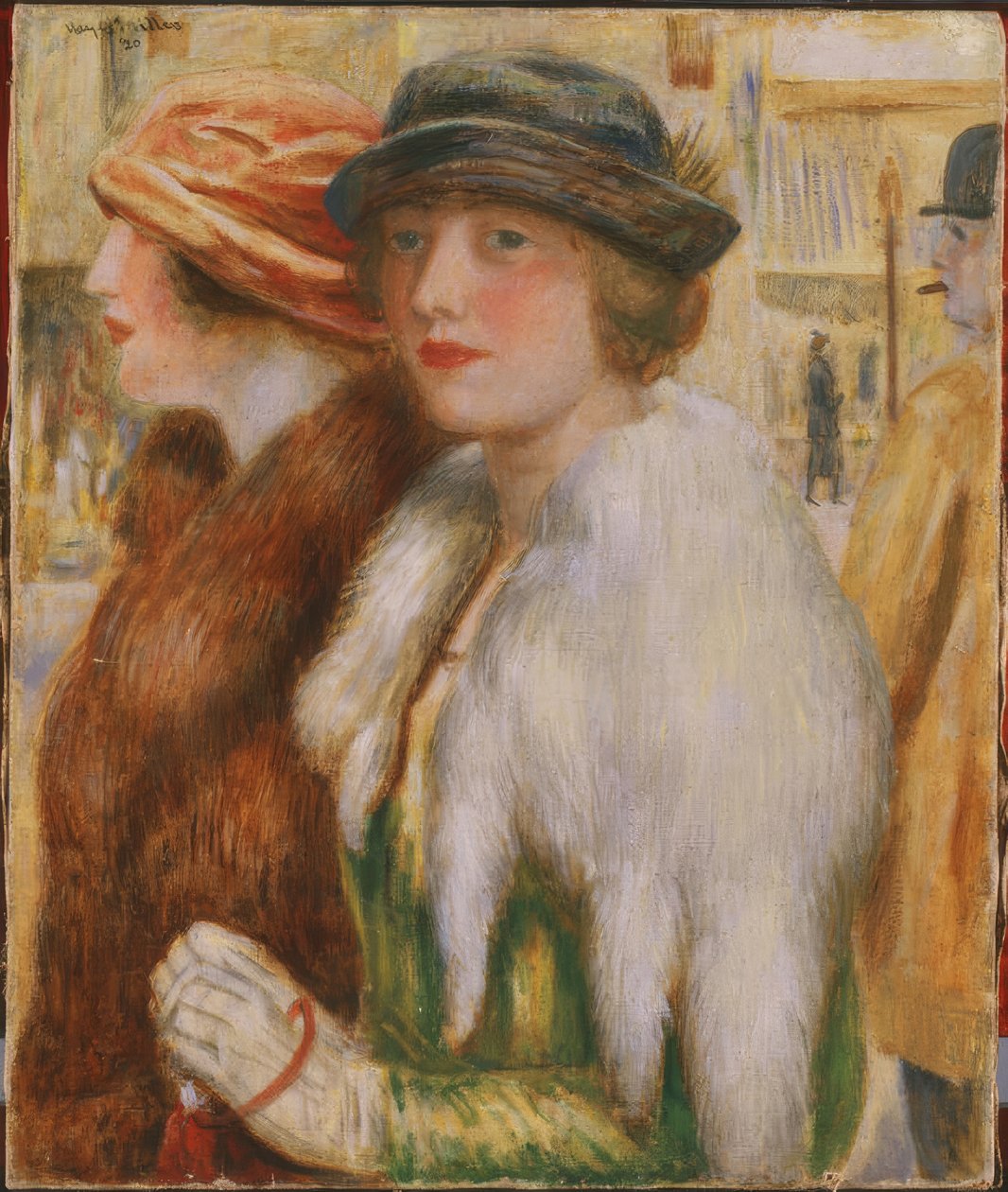 De inkopers door Kenneth Hayes Miller