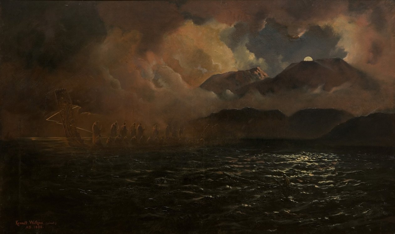 De fantoomkano - Een legende van Lake Tarawera door Kennett Watkins