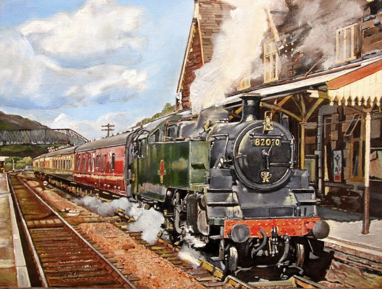 Standaard Pracht, 2008 door Kevin Guild of Railway Artist Parrish
