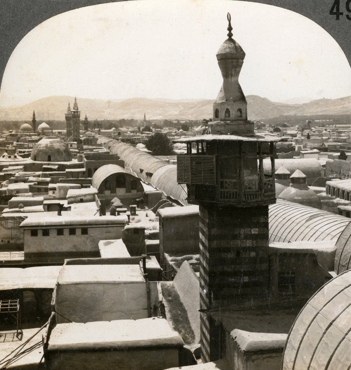 Damascus, Syrië, 1900s door Keystone View Company