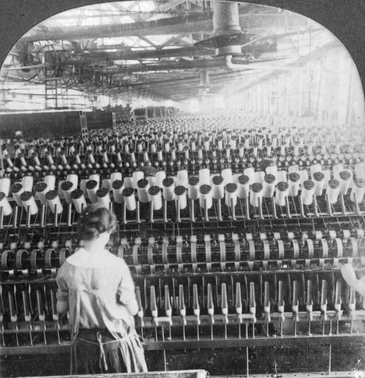 Spinruimte, Philadelphia, Pennsylvania, VS door Keystone View Company