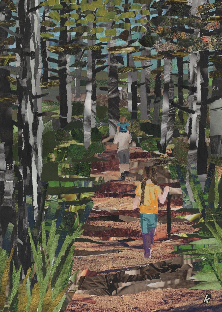 Oranjezon Bos, Nederland door Kirstie Adamson