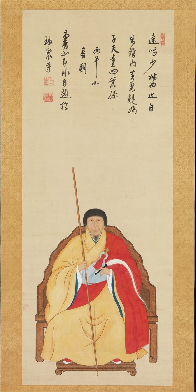 Portret van Jifei Ruyi Sokuhi Nyoichi door Kita Genki