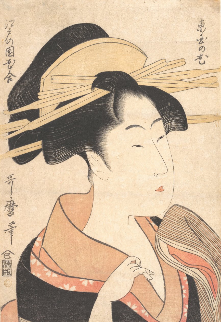 Azumaya no Hana, ca. 1790 door Kitagawa Utamaro