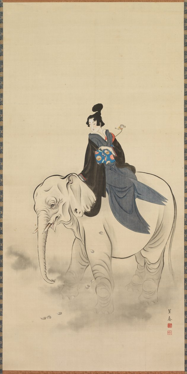 Stand-in Fugen door Kitao Masayoshi