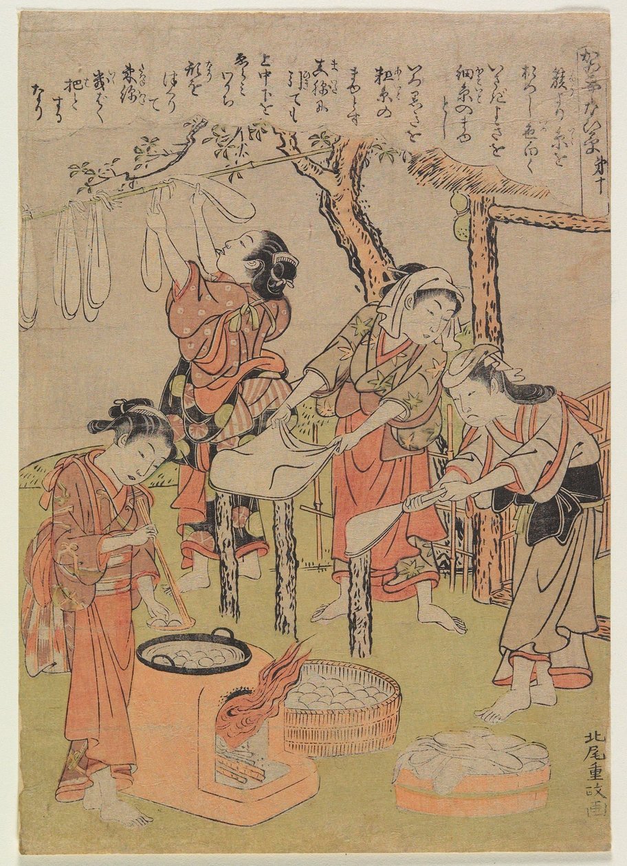 Nr. 10 door Kitao Shigemasa