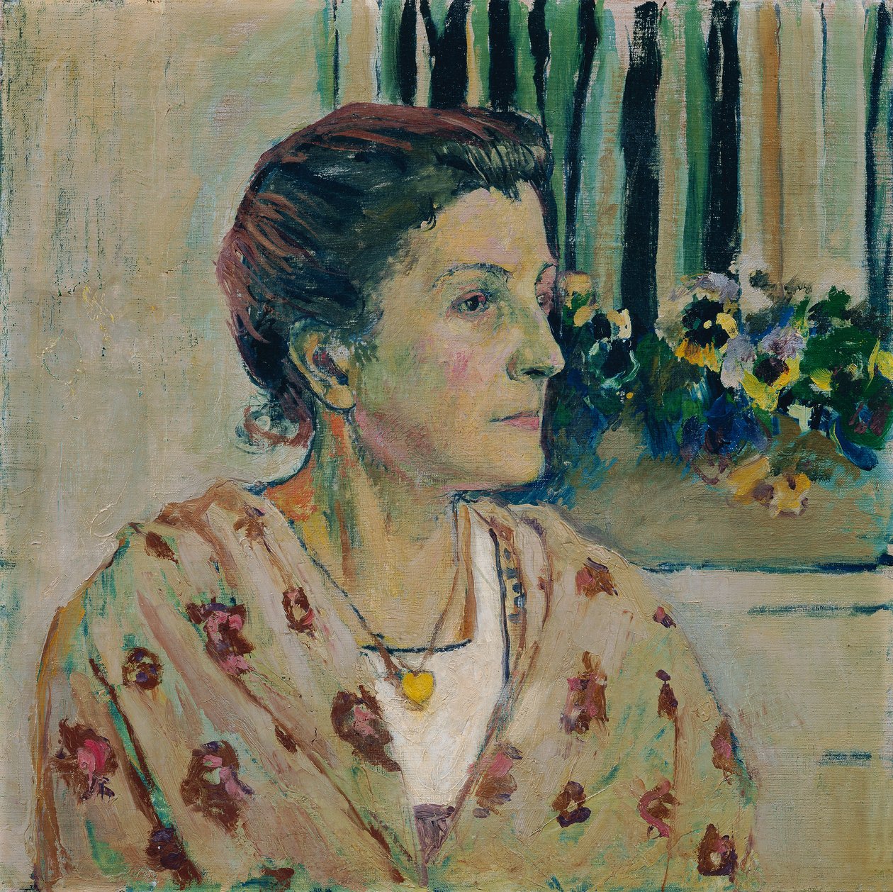 Charlotte Moser, zus van de kunstenaar door Koloman Moser