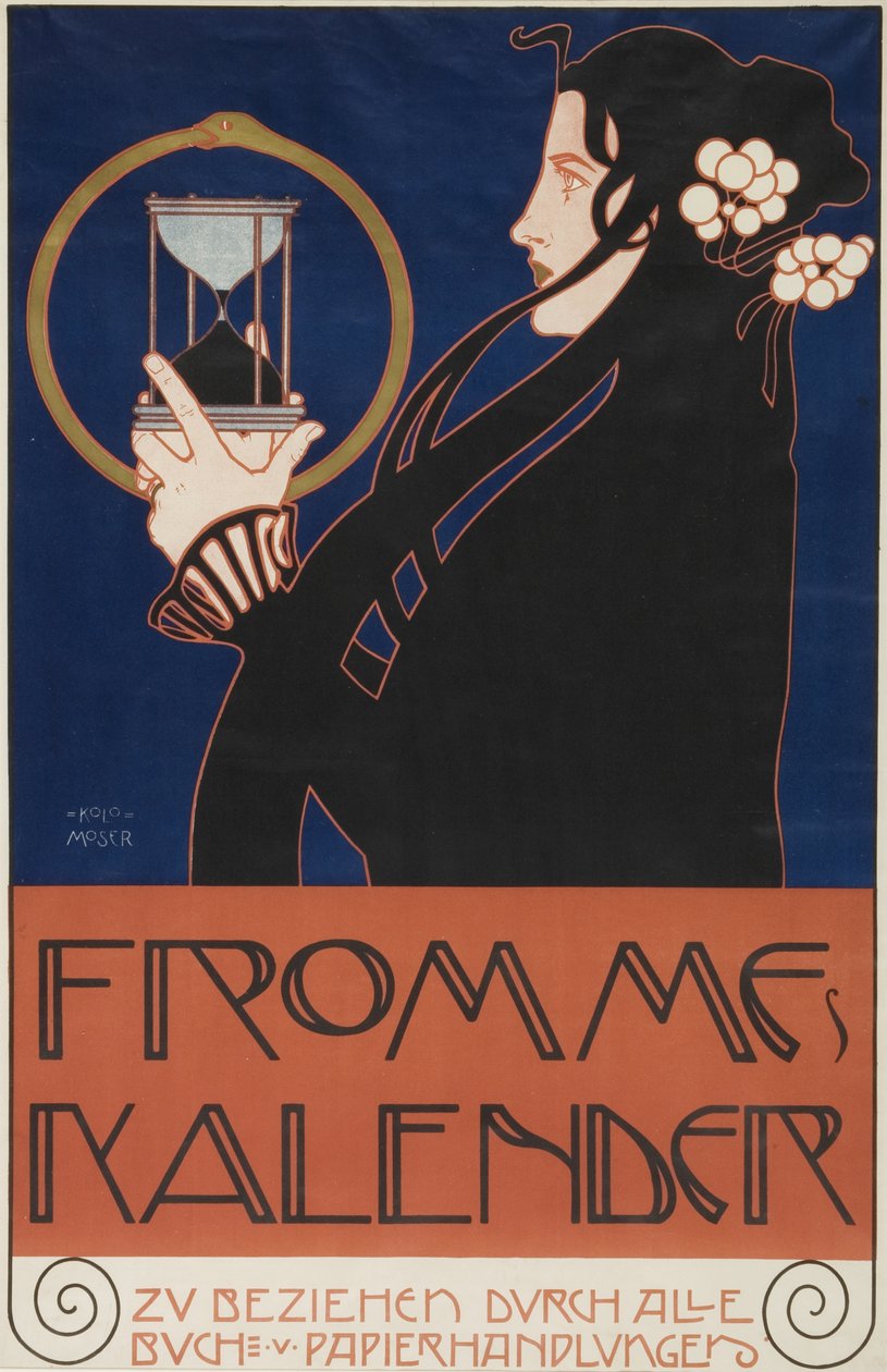 Frommes Kalender door Koloman Moser