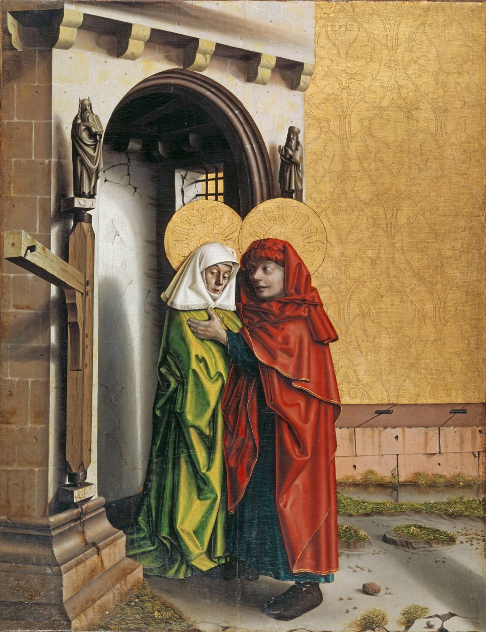 Joachim en Anna bij de Gouden Poort, c.1437-40 door Konrad Witz