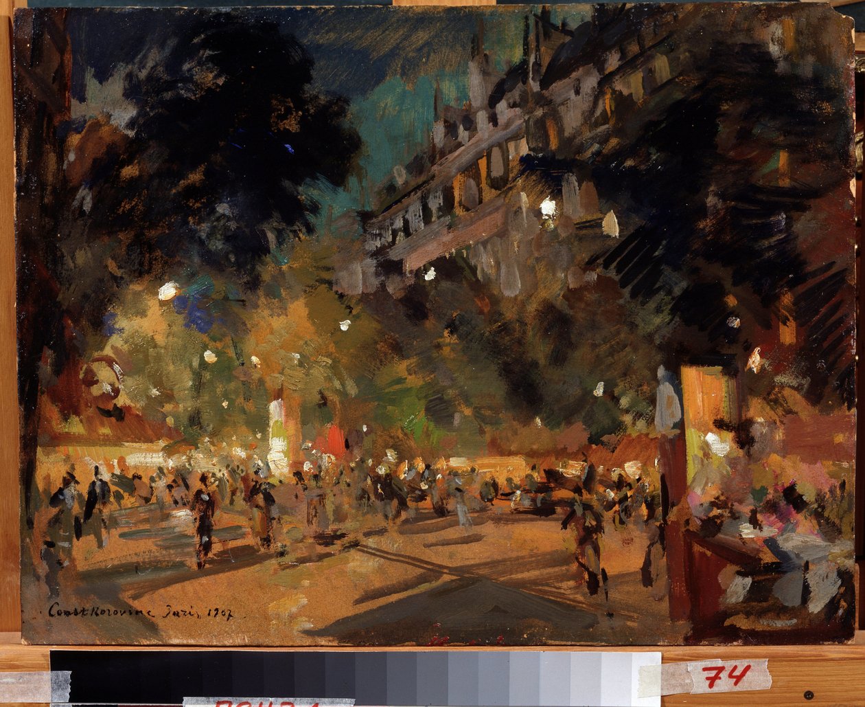 Parijs, Frankrijk door Konstantin Alekseevich Korovin