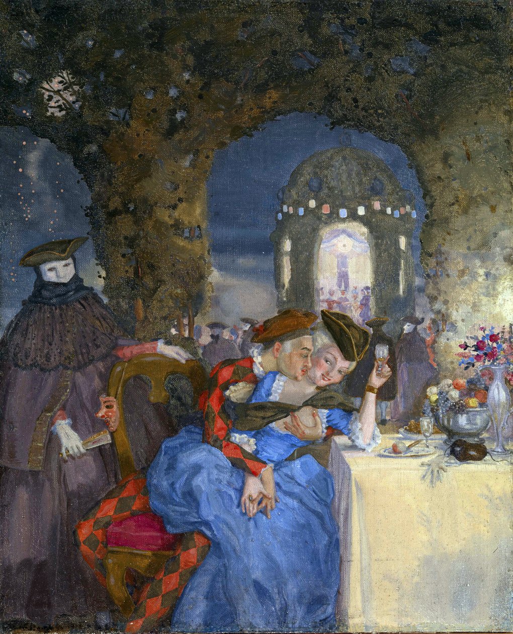 Afspraak door Konstantin Andreevic Somov