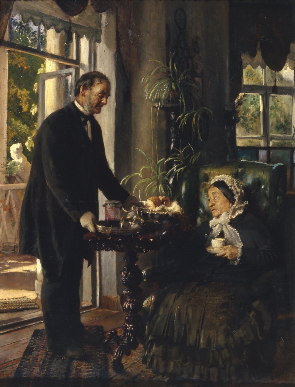 Een dame van het landhuis, 1886 door Konstantin Egorovich Makovsky
