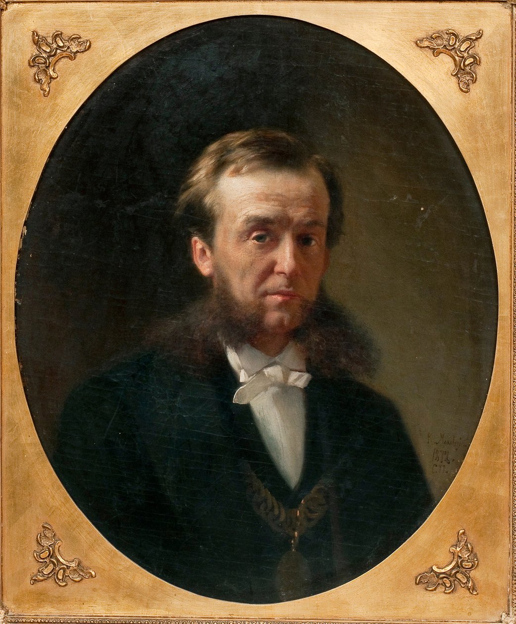 Portret van Graaf Pyotr Aleksandrovich Valuev 1815-1890 door Konstantin Egorovich Makovsky