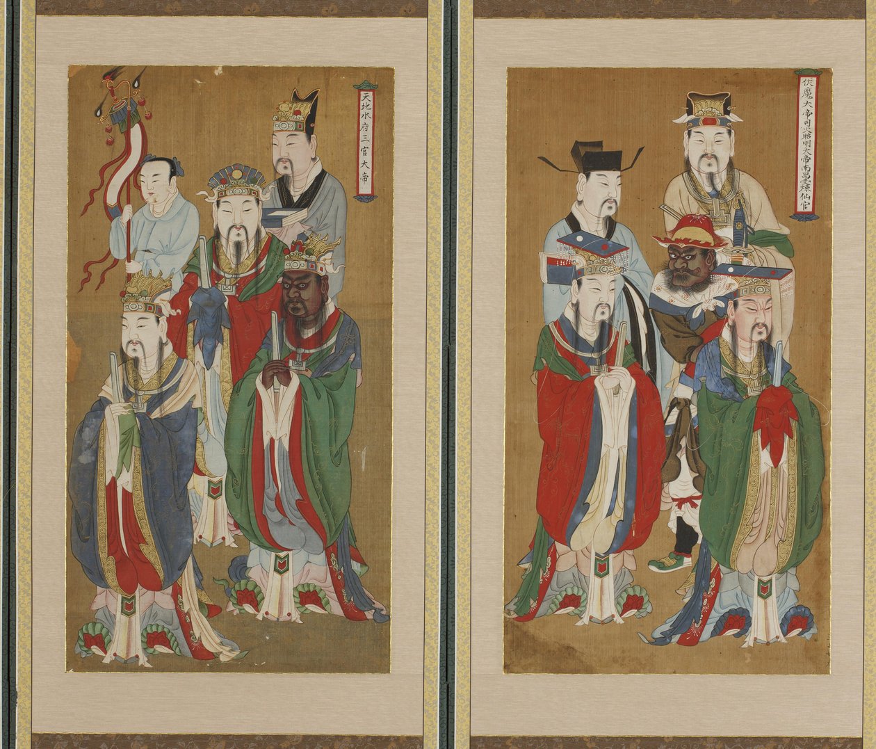 Processiescène, Choson dynastie door Korean School