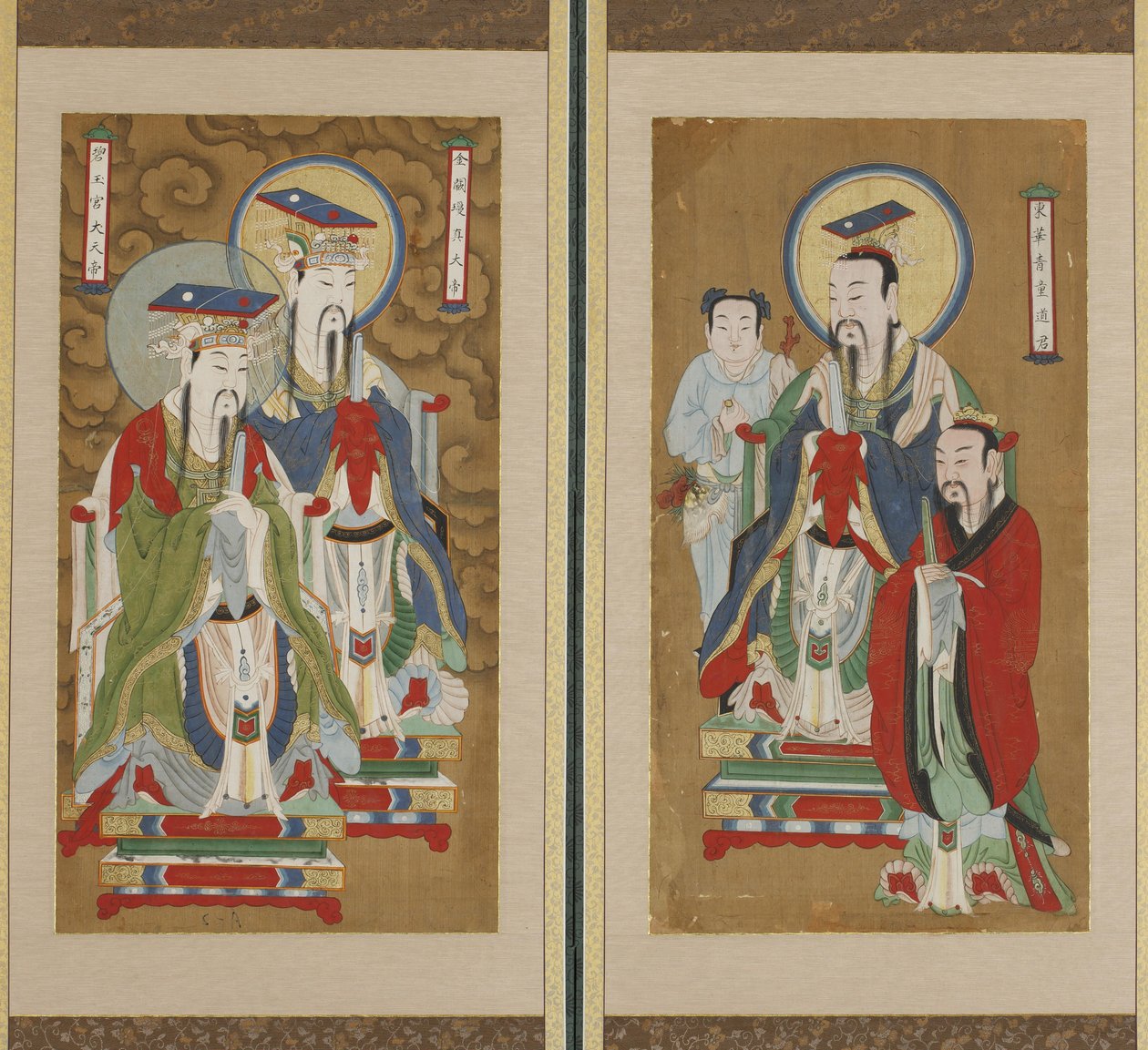 Processiescène, Choson dynastie door Korean School