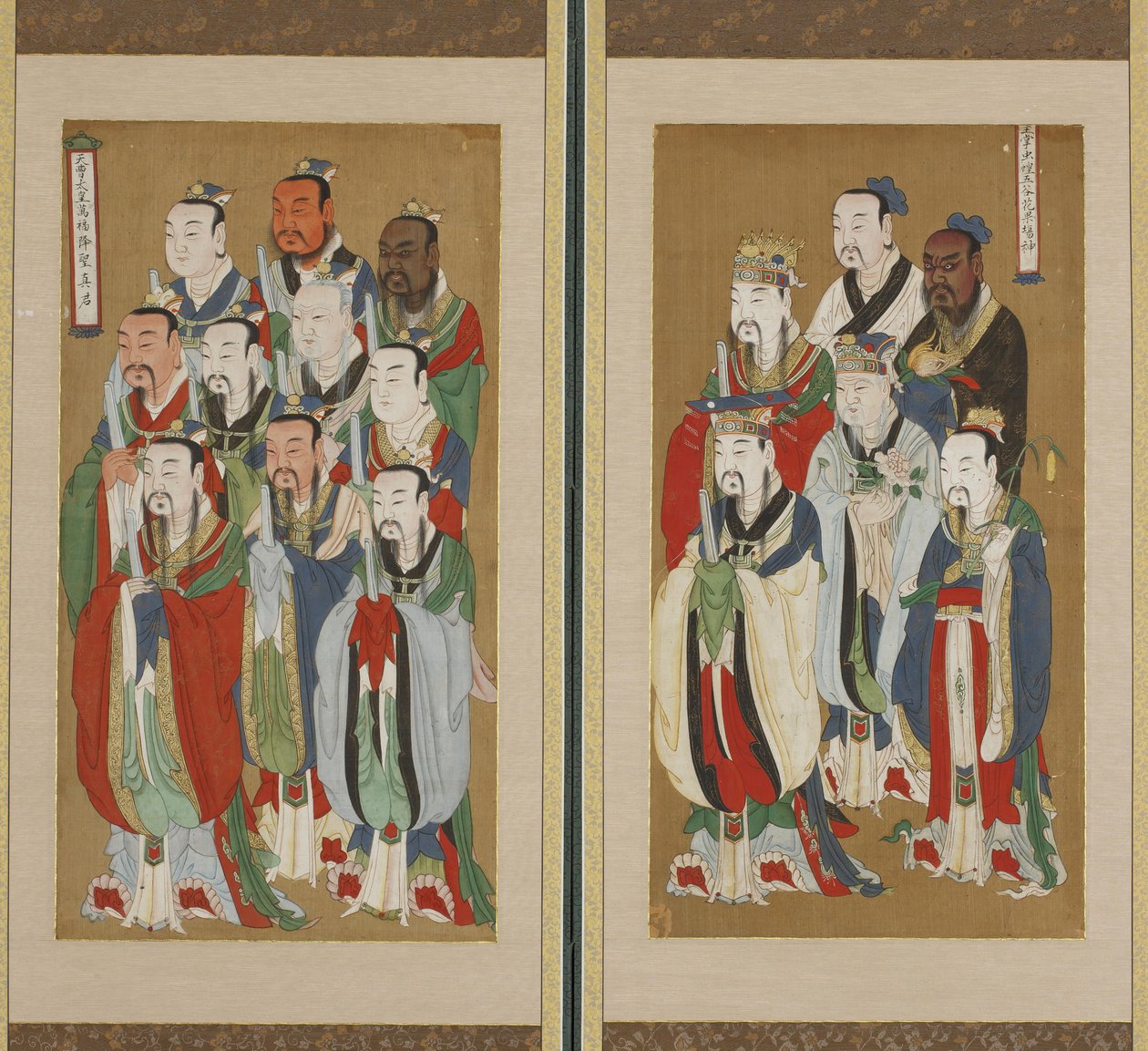 Processiescène, Choson dynastie door Korean School