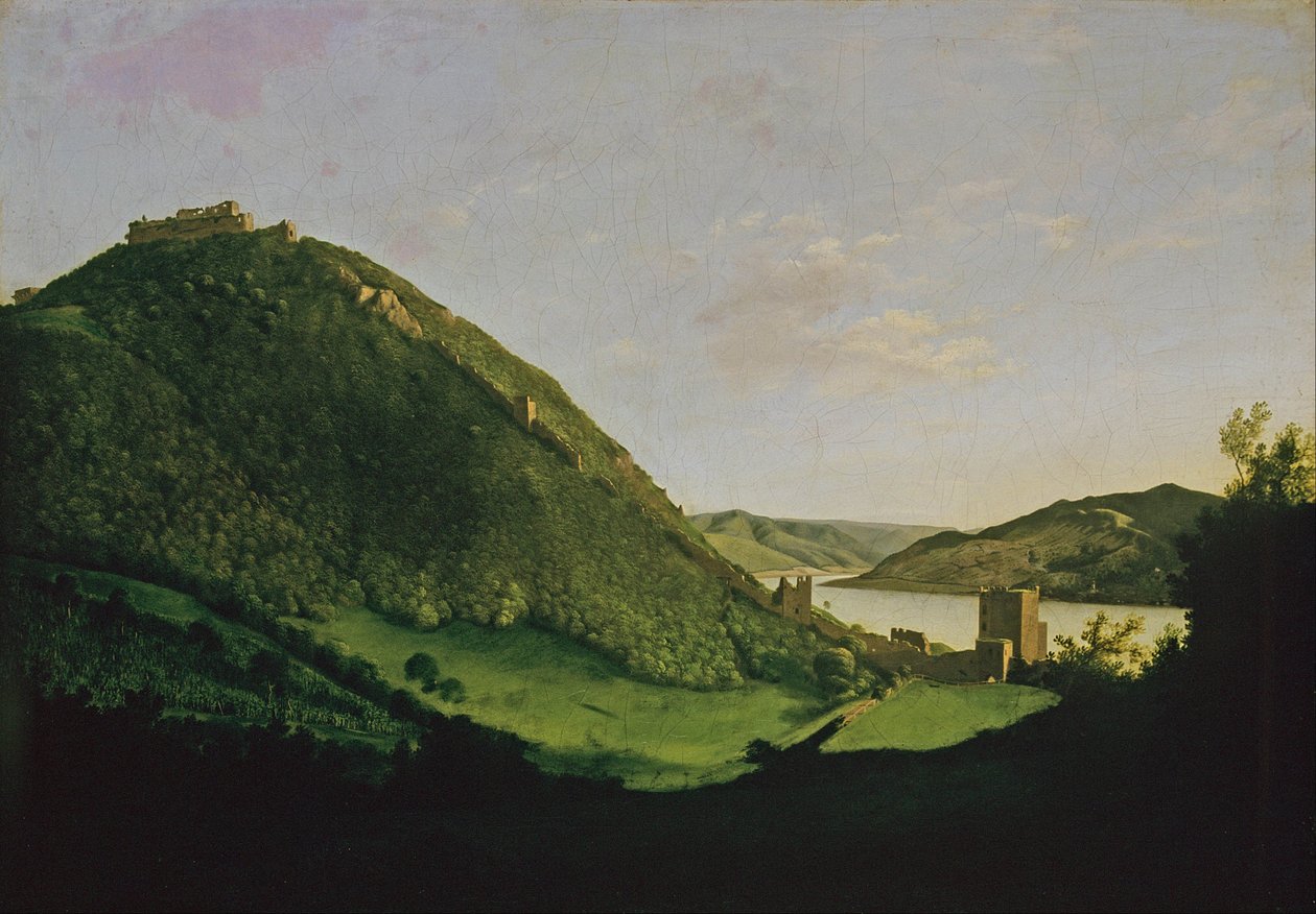 Visegrad door Károly Markó