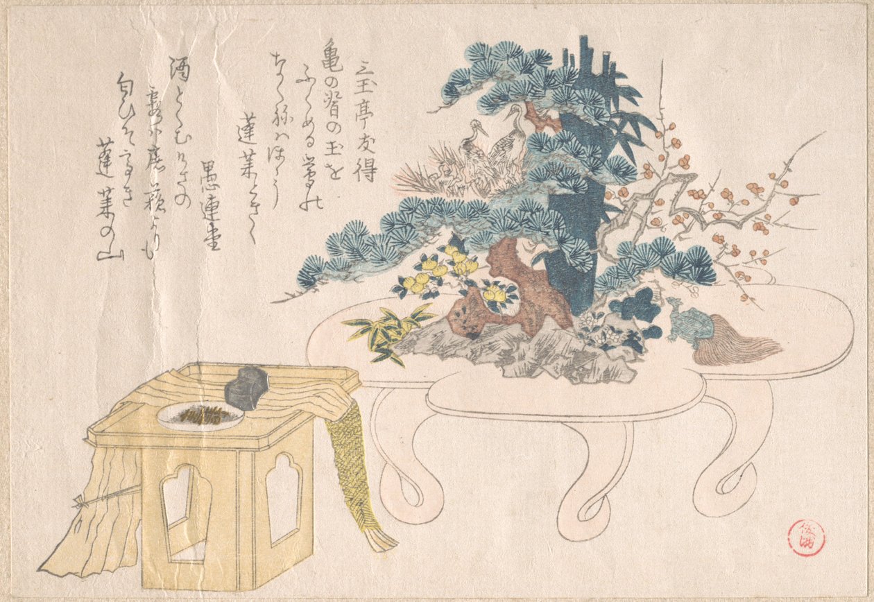 Shimadai en Sambo door Kubo Shunman