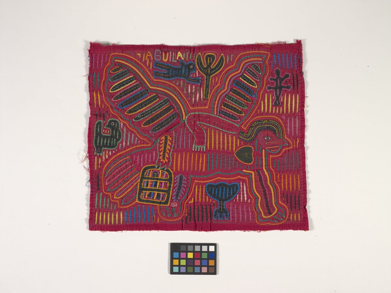 Shirt Paneel (Mola) door Kuna Indian Culture