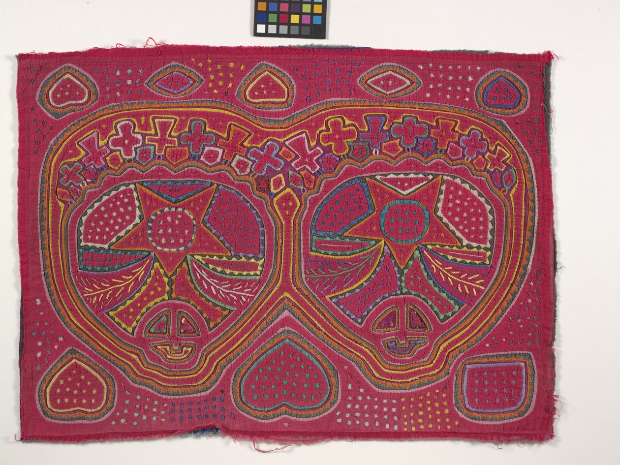 Shirtpaneel (Mola) door Kuna Indian Culture