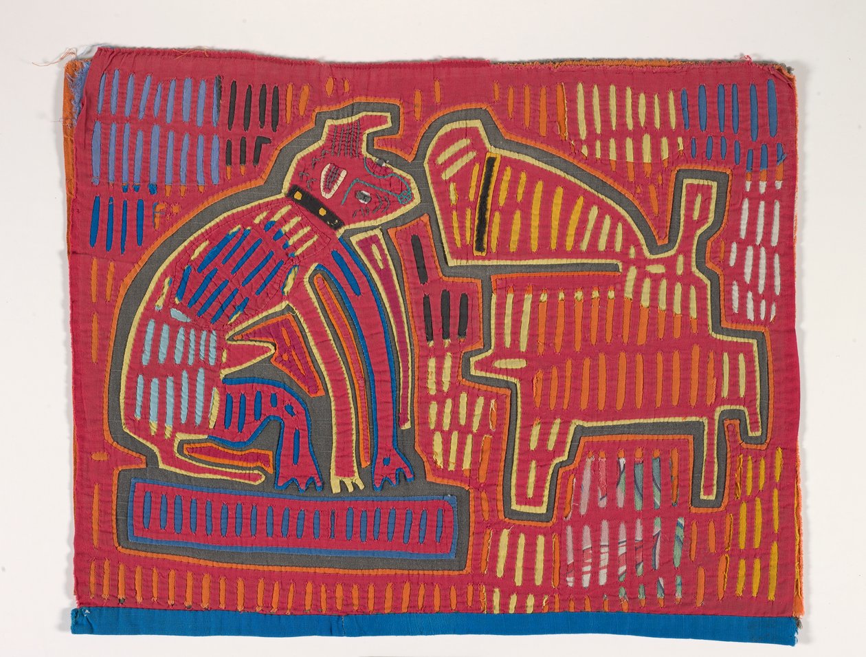 Shirt Paneel (mola), c.1950 door Kuna Indian Culture