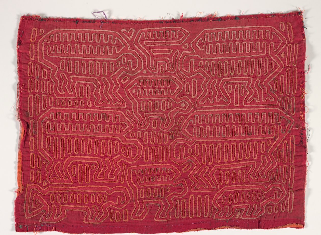 Shirt Paneel (mola), ca. 1950 door Kuna Indian Culture