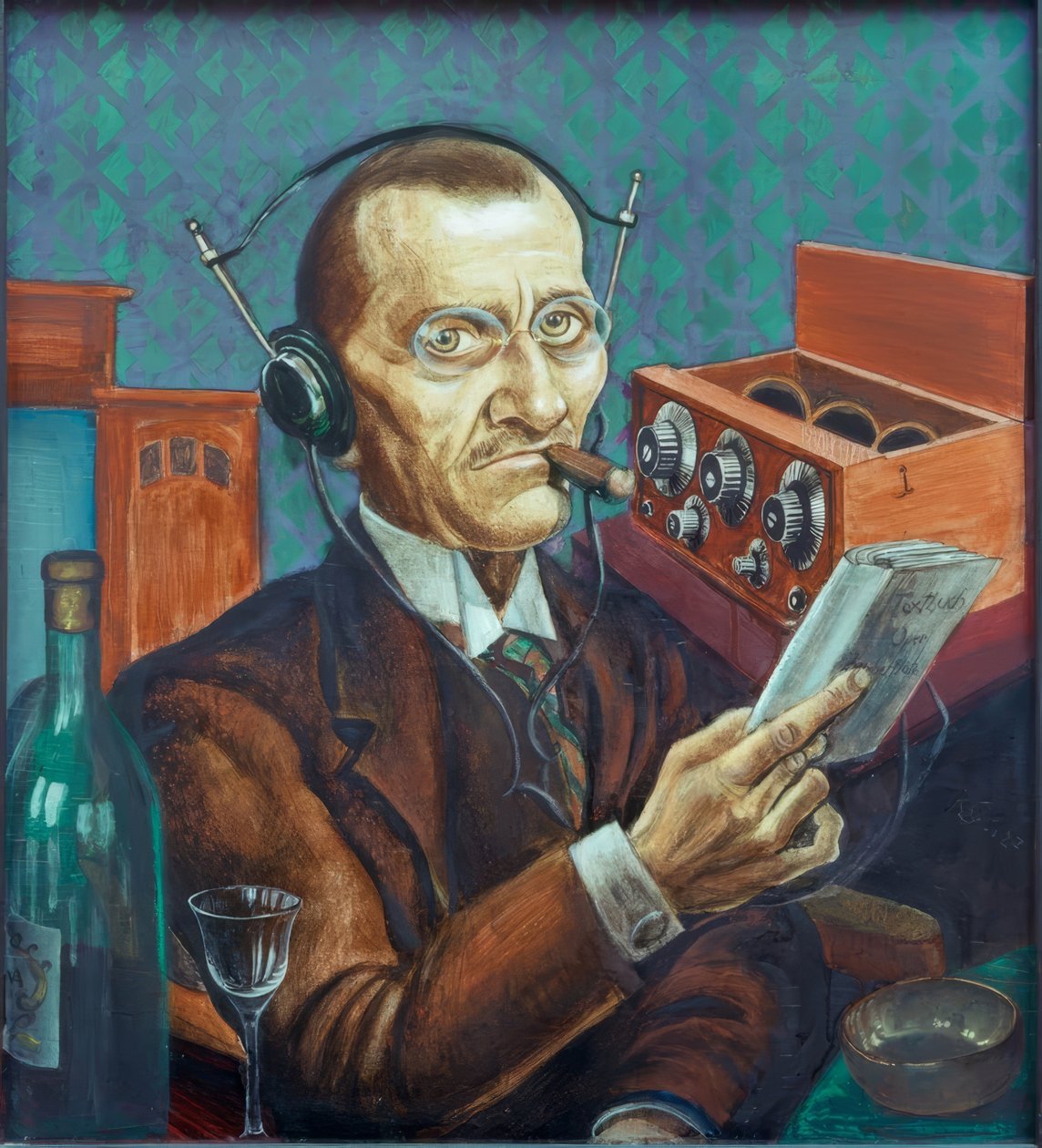 De Radionist door Kurt Günther