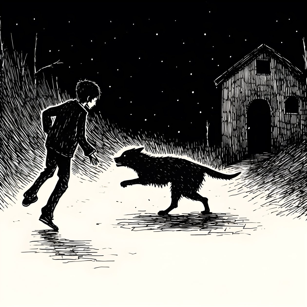 Curious Incident of the Dog in the Night-Time 3 door Kurt Heppke