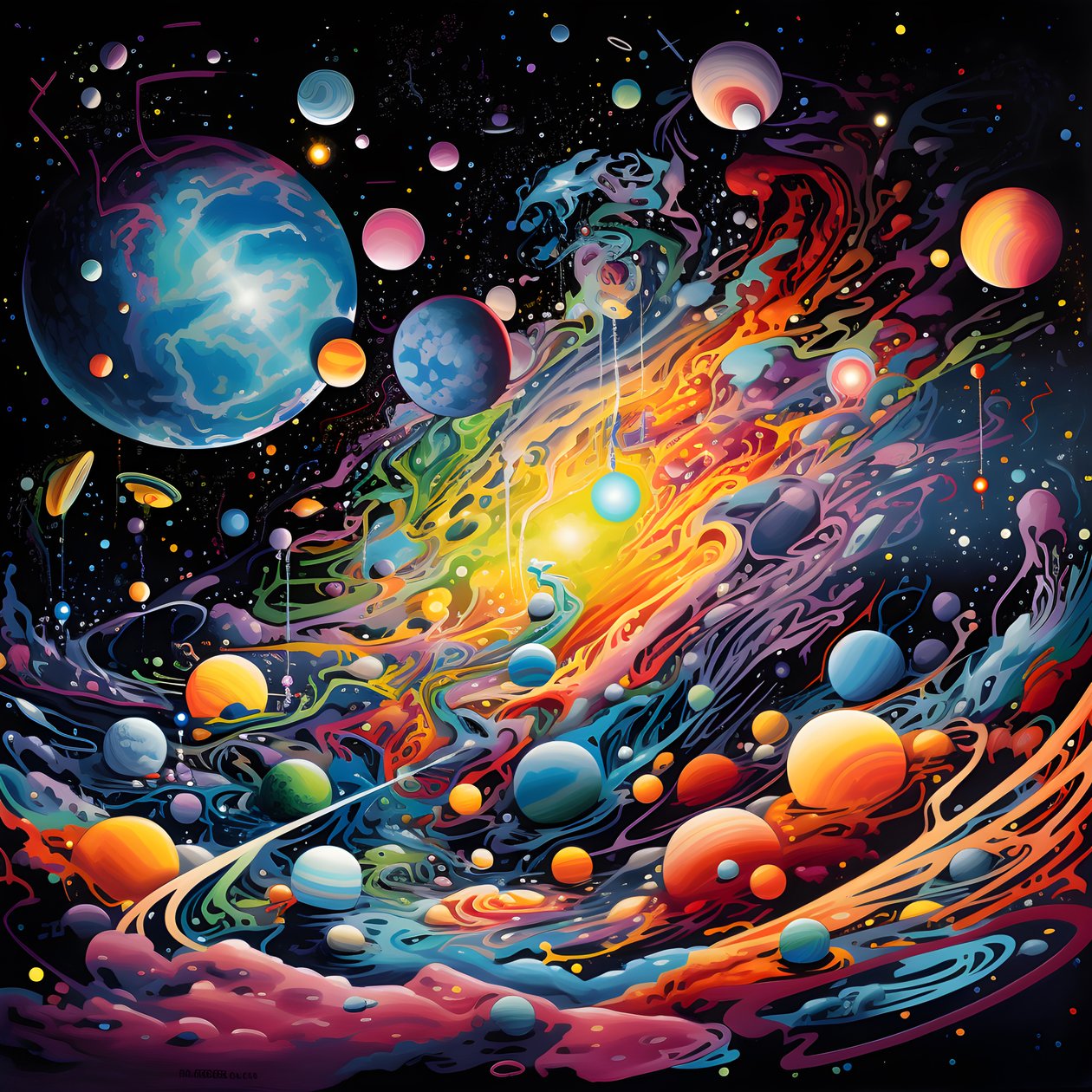 Planetarium in de ruimte 4 door Kurt Heppke